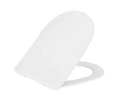 Shade slim toiletzitting softclose en quick release mat wit