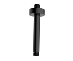 Caral douchearm met plafondbevestiging 15 cm mat zwart