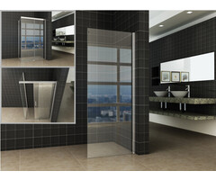 Side zijwand voor Puerta en Slide nisdeur 1200 x 2000 x 8 mm nano helder glas/chroom