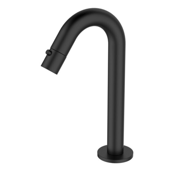 Metro fonteinkraan 1/2" mat zwart