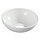 Kimo waskom rond 28 x 10 cm keramiek glans wit