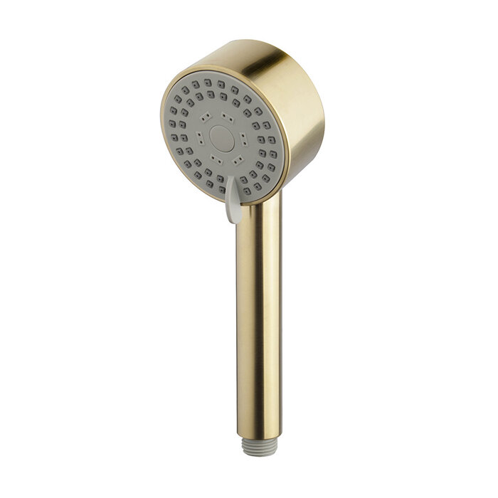 Wiesbaden Cadans verstelbare handdouche geborsteld messing