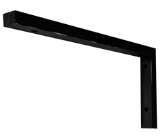 Wiesbaden mat zwarte L- supportbeugel 46x22