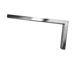 Geborsteld stalen L- supportbeugel 46x22