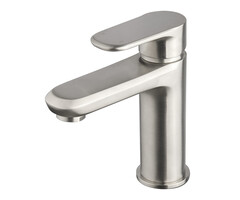 Trop wastafelmengkraan geborsteld staal