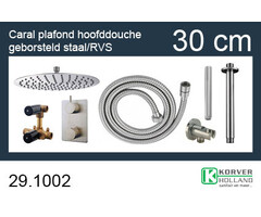 one-pack inbouwthermostaatset rond type 203 GS (30cm)