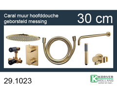 one-pack inbouwthermostaatset rond type 404 GM (30cm)