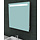 Tigris spiegel vierkant met LED en stopcontact 80 x 80 cm