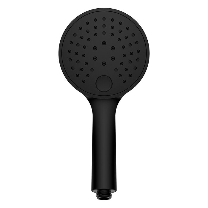 Wiesbaden Rain losse verstelbare klik-handdouche mat-zwart