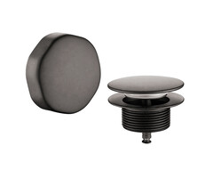 Doblar afbouwdeel badafvoer met overloop gunmetal