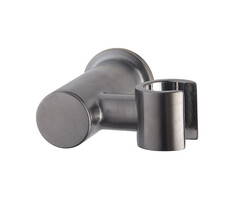 Wandhanddouchehouder kantelbaar gunmetal