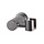 Wandhanddouchehouder kantelbaar gunmetal