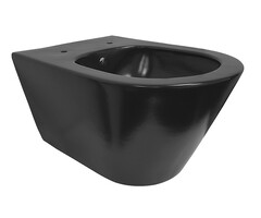 Stereo wandcloset rimless met bidet functie mat zwart