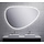 Uovo spiegel ovaal met LED, dimbaar en spiegelverwarming 150 cm