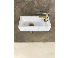 One Pack Mini-Rhea rechts fontein 360x180x90 Carrara