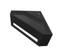 Wiesbaden Julia hoekfontein Solid surface 35 x 35 x 16 cm mat zwart