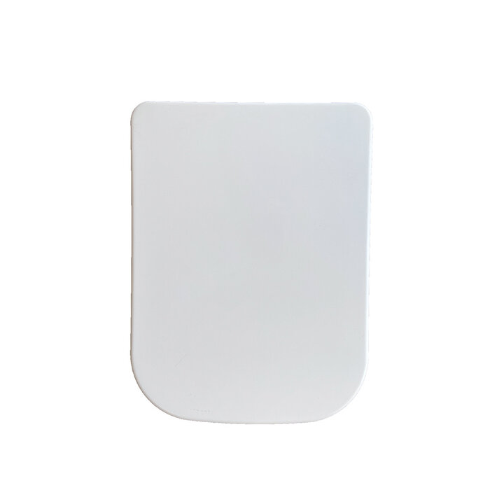 Carré toiletzitting softclose en quick release glans wit