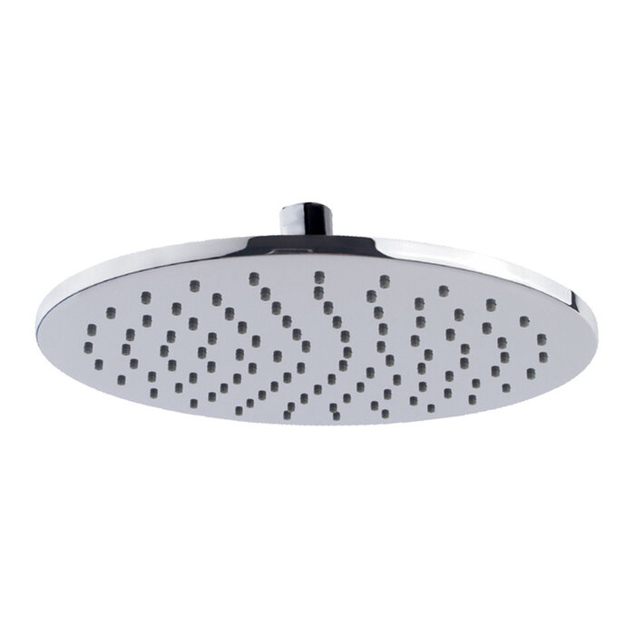 Caral hoofddouche rond 25 x 0,8  cm chroom