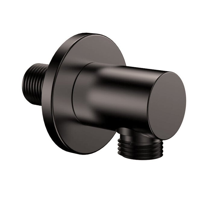 Wandaansluitbocht rond 1/2" gunmetal