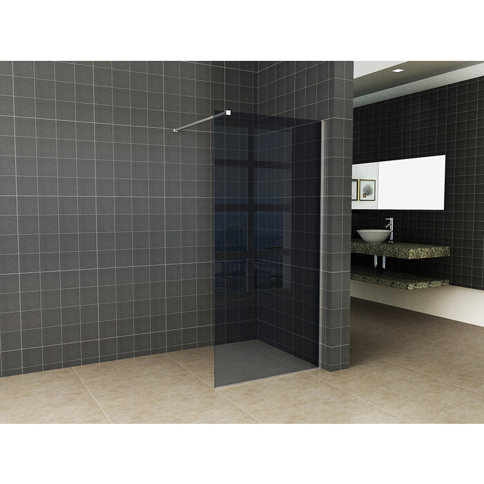 Wiesbaden Slim glasplaat 1400 x 2000 x 8 mm nano rookglas