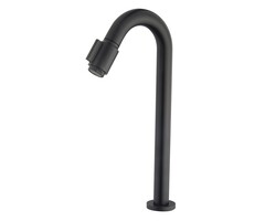 Victoria luxe fonteinkraan XL 1/2'' mat zwart