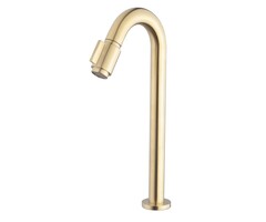 Victoria luxe fonteinkraan XL 1/2'' geborsteld messing