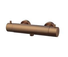 Cool Touch douchethermostaat geborsteld brons koper