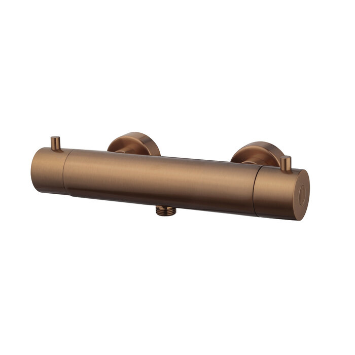 Cool Touch douchethermostaat geborsteld brons koper