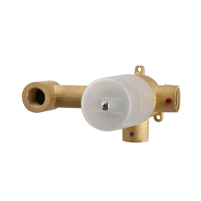 Caral inbouwdeel eenhendel wastafelkraan met coldstart