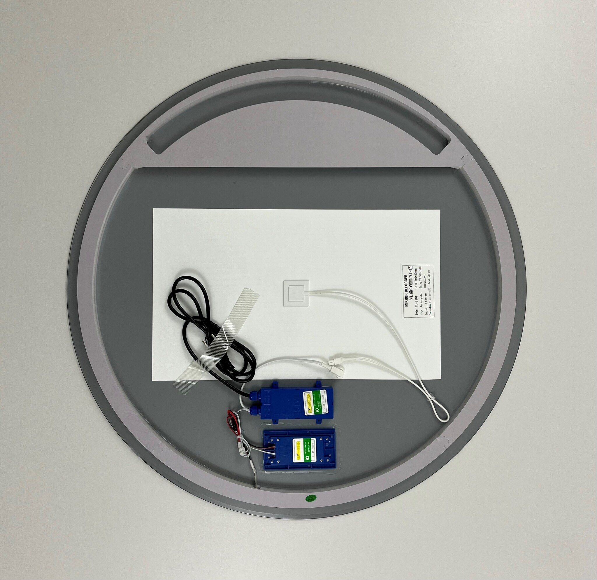 By Goof Badkamerspiegel 60cm LED, touch knop, anti-condens