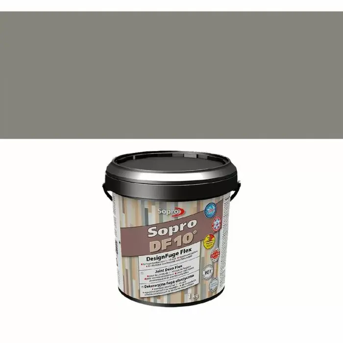Sopro Voegmortel Sopro DF 10 Flexibel betongrijs nr. 14 1kg