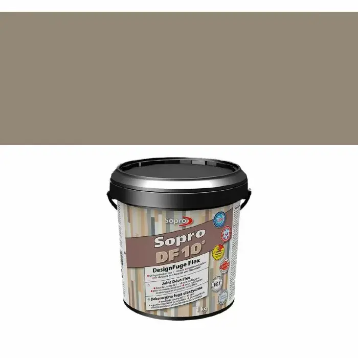 Sopro Voegmortel Sopro DF 10 Flexibel zandgrijs nr. 18 1kg