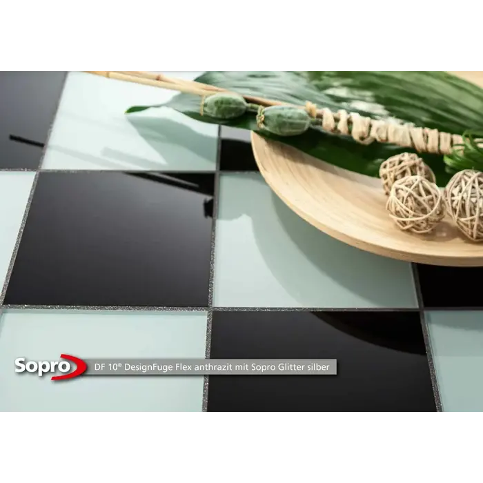 Sopro Voegmortel Sopro DF 10 Flexibel antraciet nr. 66 5kg