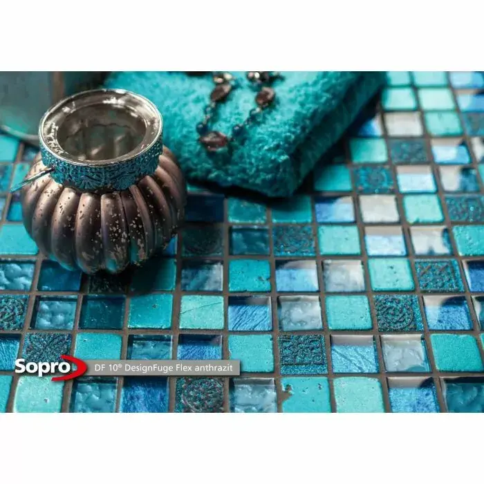 Sopro Voegmortel Sopro DF 10 Flexibel antraciet nr. 66 5kg