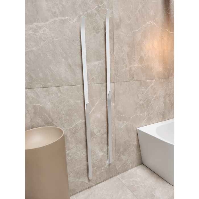 Instamat Arc, elektrische handdoekwarmer Soft wit / Soft wit