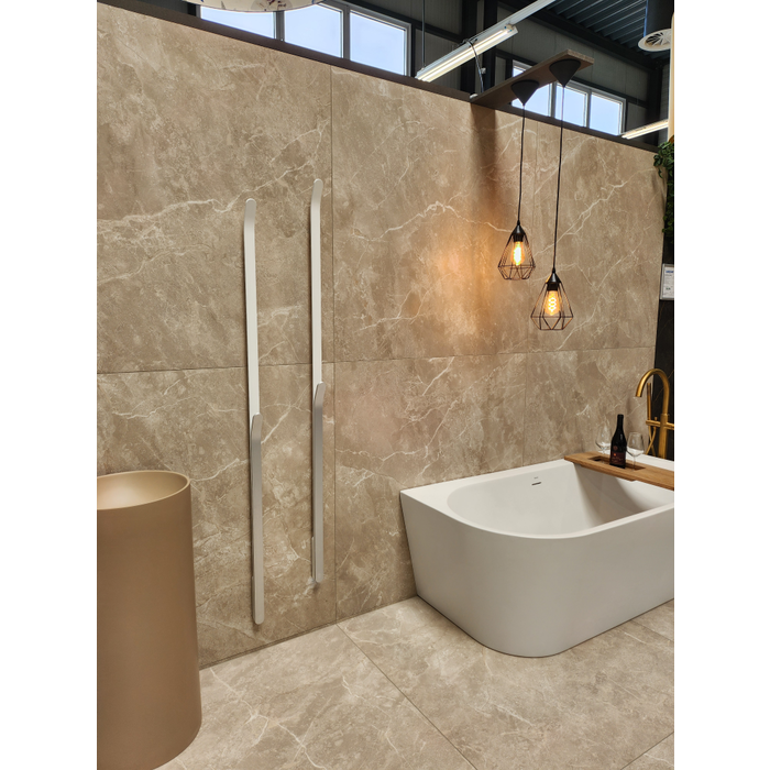 Instamat Arc, elektrische handdoekwarmer Soft wit / Soft wit