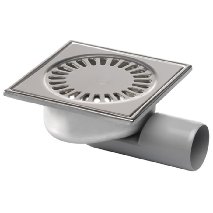 Plieger Aquaberg Blücher Compact RVS vloerput