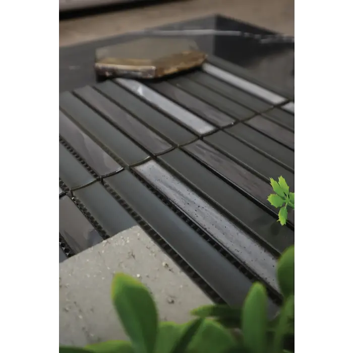 The Mosaic Factory Mozaiek Sevilla Kit-Kat Carbon Shades of Gray 2,0x1,5