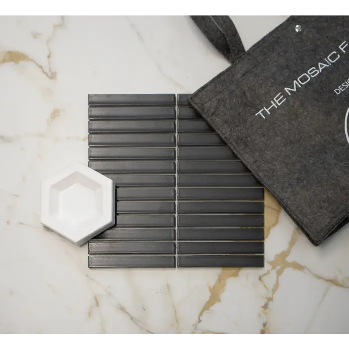 The Mosaic Factory Mozaiek Sevilla Kit-Kat Carbon Gray 2,0x1,5
