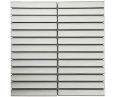 The Mosaic Factory Mozaiek Sevilla Kit-Kat Vintage Wit 2,0x1,5