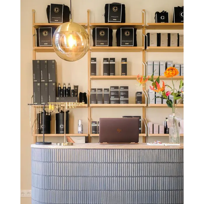 The Mosaic Factory Mozaiek Sevilla Kit-Kat mini's Grijs - Blauw spikkel 1,2x9,2