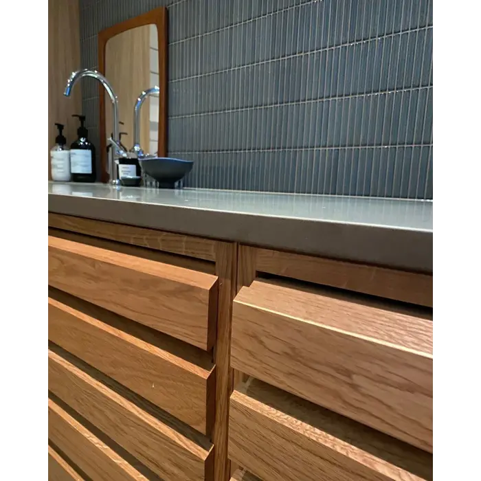 The Mosaic Factory Mozaiek Sevilla Kit-Kat mini's Grijs - Blauw spikkel 1,2x9,2