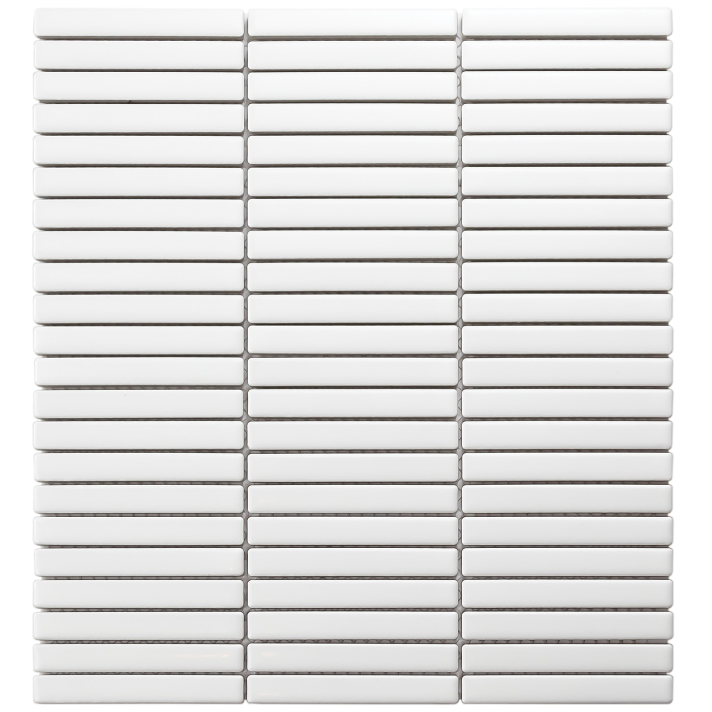 The Mosaic Factory Mozaiek Sevilla Kit-Kat mini's Wit 1,2x9,2