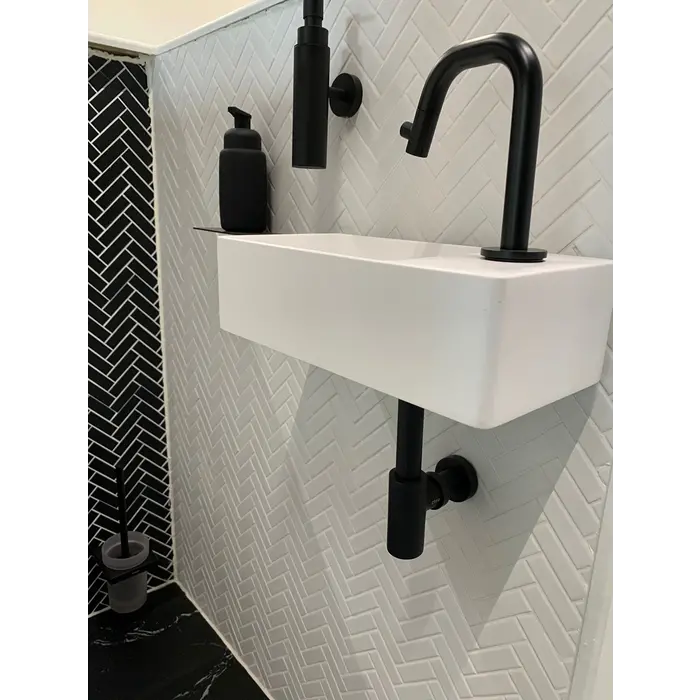 The Mosaic Factory Mozaiek Paris Visgraat Extra Wit 2,3x7,3