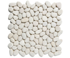 The Mosaic Factory Mozaiek Natural Stone Riviersteen Ivoor