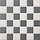 Mozaiek London Vierkant Super Wit/Zwart 4,8x4,8
