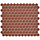Mozaiek Hexagon Mat Terra Cotta 2,3x2,6