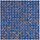 Mozaiek Amsterdam Goud Midden Blauw 2,0x2,0
