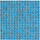 Mozaiek Amsterdam Goud Licht Blauw 2,0x2,0