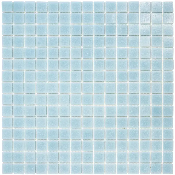 The Mosaic Factory Mozaiek Amsterdam Basic Ultra Licht Blauw 2,0x2,0